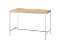 Hoge tafel Boxy H 107 cm metalen onderstel
