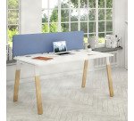 Panneau acoustique L 120 cm pour bureaux droits - Arch