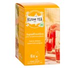 Infusion AquaExotica Bio Kusmi Tea - Boîte de 6 grands sachets pour carafe