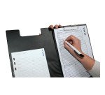 Porte-bloc, plastifié, A4