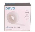 Ruban adhésif Office invisible, Largeur 19 mm x longueur 33 m