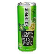 Clipper menthe, citron et citron vert Bio 25 cl - 24 canettes