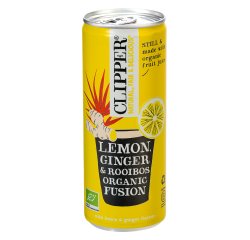 Clipper citron, gingembre, rooibos Bio 25 cl - 24 canettes