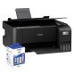Epson Imprimante multifonction à réservoir d'encre 3 en 1 - Wifi - A4 couleur ECOTANK ET-2864 + un jeu de bouteilles supplémentaire