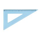 Équerre graduée plastique incassable Wonday 60°