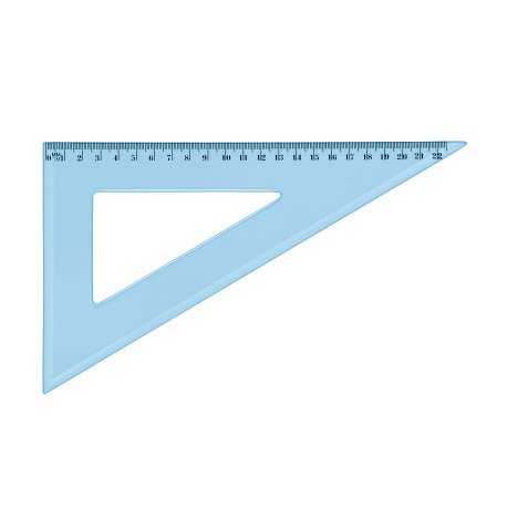 Équerre graduée plastique incassable Wonday 60°