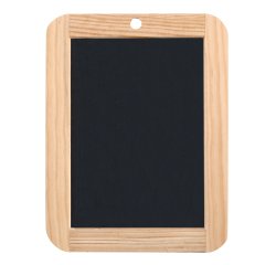 Slate wood frame 19 x 14,5 cm