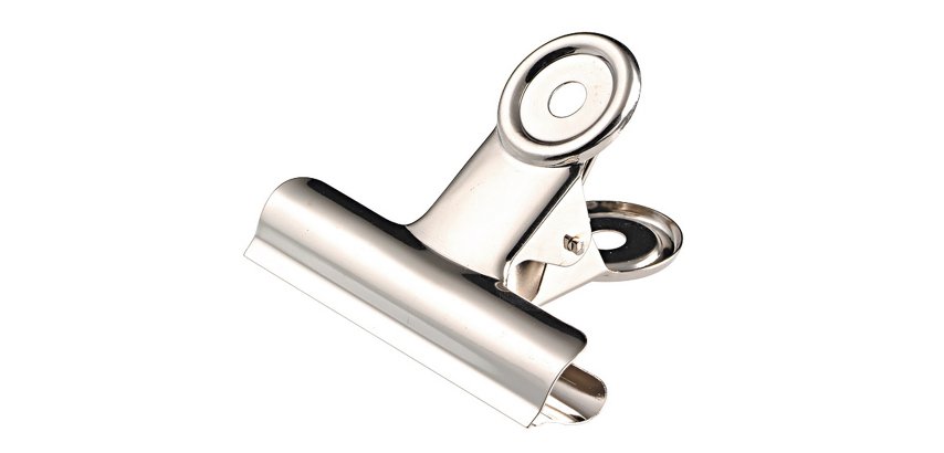 Zeichenklemme Bulldog 70 mm Wonday - Packung von 12