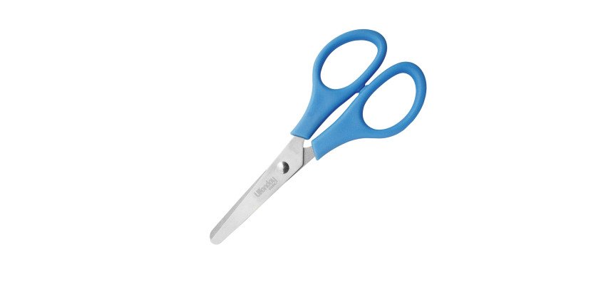 Ciseaux ambidextres bout rond Swing Wonday 13 cm - Lot de 26