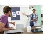 Tableau mixte: Tableau blanc laqué/feutre