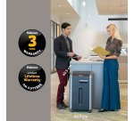 Destructeur Powershred 325i - Coupe fibre P-2 - 26 feuilles - Fellowes