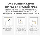 Huile lubrifiante pour destructeurs Fellowes - 355 ml