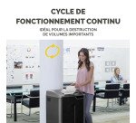 Destructeur Powershred Fellowes 485Ci - coupe croisée