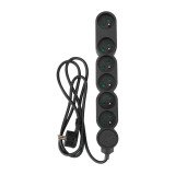 Multiprise 6 prises avec interrupteur - cordon 1,5 m - Zenitech