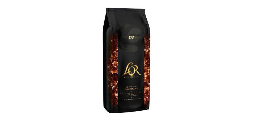 Kaffeebohnen L'Or Espresso Gourmand Arabica und Robusta - Packung von 1 kg