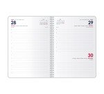 Agenda Memphis día página 15 x 21 cm Rosa