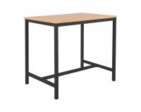 High table Swap L 120 x H 110 x D 80 cm top in light oak
