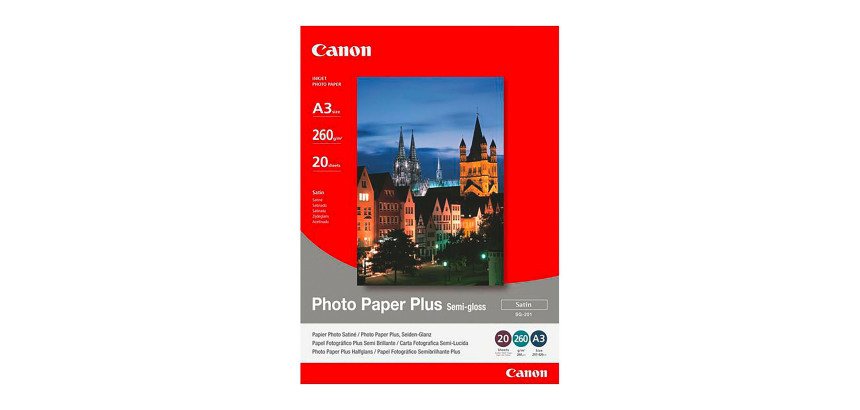 Papel foto Canon SG -201 260g A3 - 20 hojas