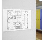 Fundas autoadhesivas polipropileno 3L Office resistentes al agua A4 - Paquete de 10