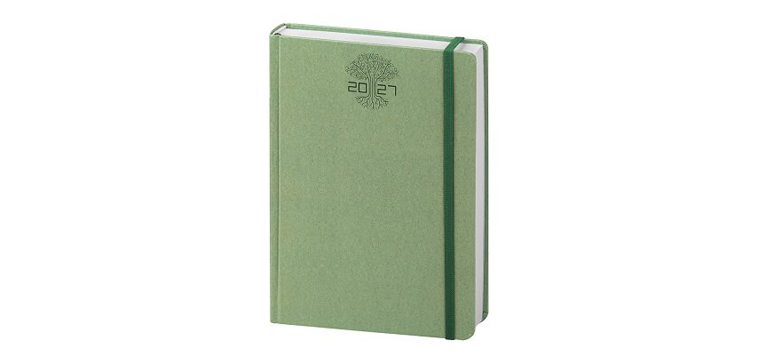 Agenda Eco 2027 15x21 cm giornaliera 336 pagine copertina rigida