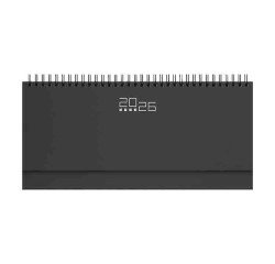 Planning spiralato 2026 30x14 cm settimanale 128 pagine copertina rigida