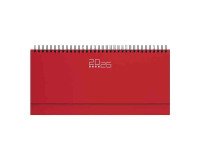 Planning spiralato 2026 30x14 cm settimanale 128 pagine copertina rigida