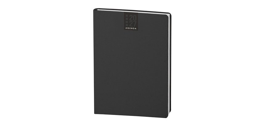 Maxi agenda 2027 17x24 cm settimanale 132 pagine copertina flessibile
