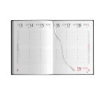 Maxi agenda 2026 17x24 cm settimanale 132 pagine copertina rigida