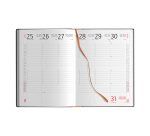 Maxi agenda 2027 17x24 cm settimanale 132 pagine copertina flessibile