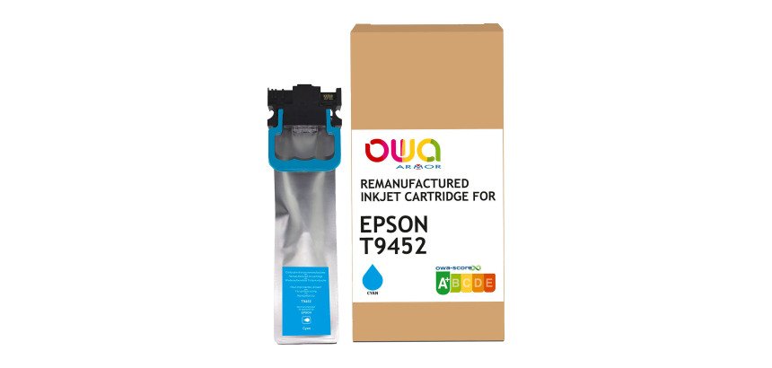 Cartouche OWA compatible Epson T945 Cyan Magenta Jaune pour imprimante jet d'encre