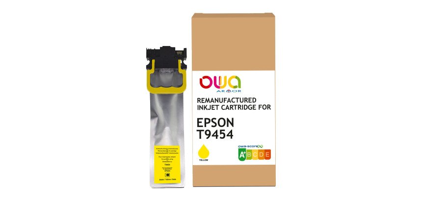 Cartouche OWA compatible Epson T945 Cyan Magenta Jaune pour imprimante jet d'encre