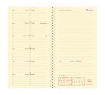 Impala Agenda settimanale Italnote 2026 Nero 13 mesi 8,8 x 17 cm