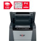 Destructeur Rexel Optimum Auto+ 130X particules 4x28mm