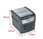 Rexel Optimum AutoFeed 45X Automatic Cross Cut Paper Shredder P4