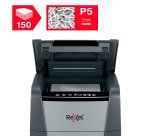 REXEL Distruggidocumenti Optimum Autofeed+ 150M, Taglio Micro, Sicurezza P-5, 150 Fogli, 44L