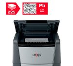 Distruggidocumenti Rexel Optimum Autofeed+ 225M, Taglio Micro, Sicurezza P-5, 225 Fogli, 60L