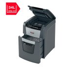 Distruggidocumenti Rexel Optimum Autofeed+ 100M, Taglio Micro, Sicurezza P-5, 100 Fogli, 34L