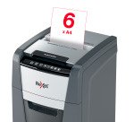 Distruggidocumenti Rexel Optimum Autofeed+ 100M, Taglio Micro, Sicurezza P-5, 100 Fogli, 34L