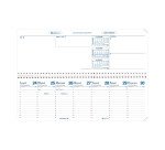 Impala Agenda settimanale Agendascop 2026 Nero 13 mesi 30 x10 cm