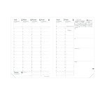 Marlow Agenda settimanale Ministro 2025 Blu notte 13 mesi 16 x 24 cm