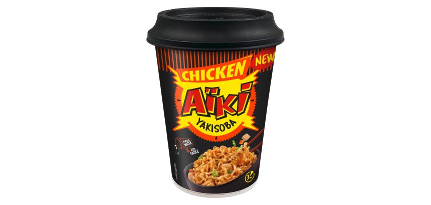 Aiki Noodles Yakisoba chicken cup