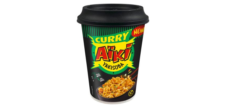 Aiki Noodles Yakisoba curry cup
