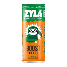 Zyla Boost Tropical, Guarana & Yerba Maté 25 cl - 24 canettes