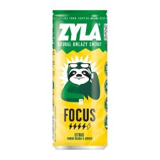 Zyla Focus Citrus, Ginkgo Biloba & Ginger  25 cl - 24 canettes