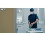 Guanti monouso Reflexx® 76 in nitrile azzurro, 100 unità