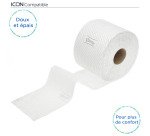 Papier toilette double épaisseur Kleenex - 6 rouleaux de 600 feuilles