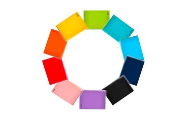 Cuaderno espiral Liderpapel cuarto apaisado Smart tapa blanda 80h 75g cuadro 4mm con margen colores surtidos
