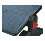 Reposapiés plástico ajustable Q-connect