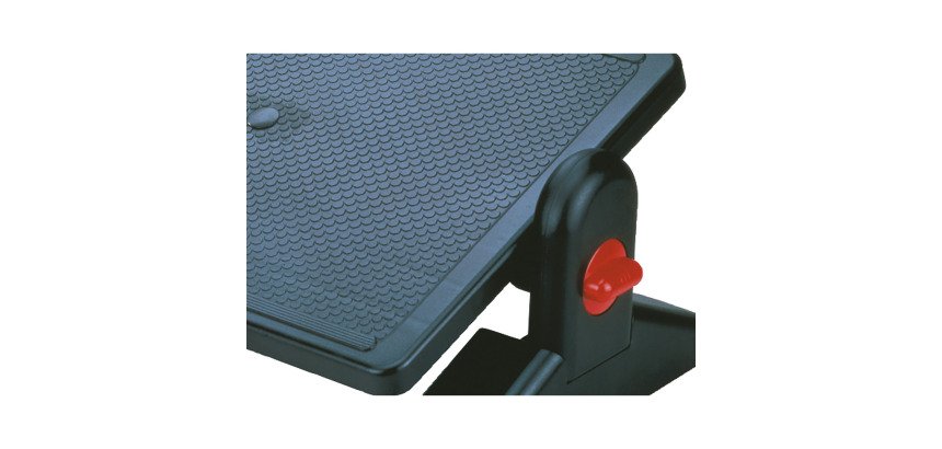 Reposapiés plástico ajustable Q-connect