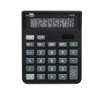 Calculadora Liderpapel sobremesa XF16 8 digitos solar y pilas color negro 127x105x24 mm